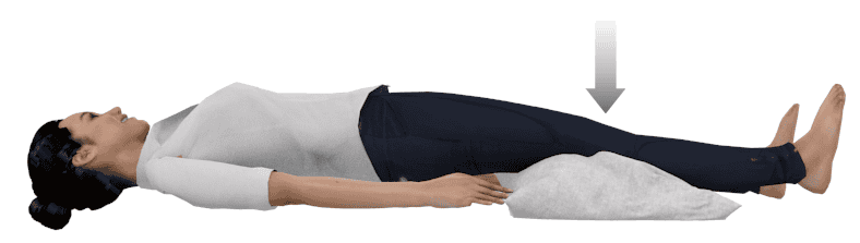 Knee exercise hot sale pillow